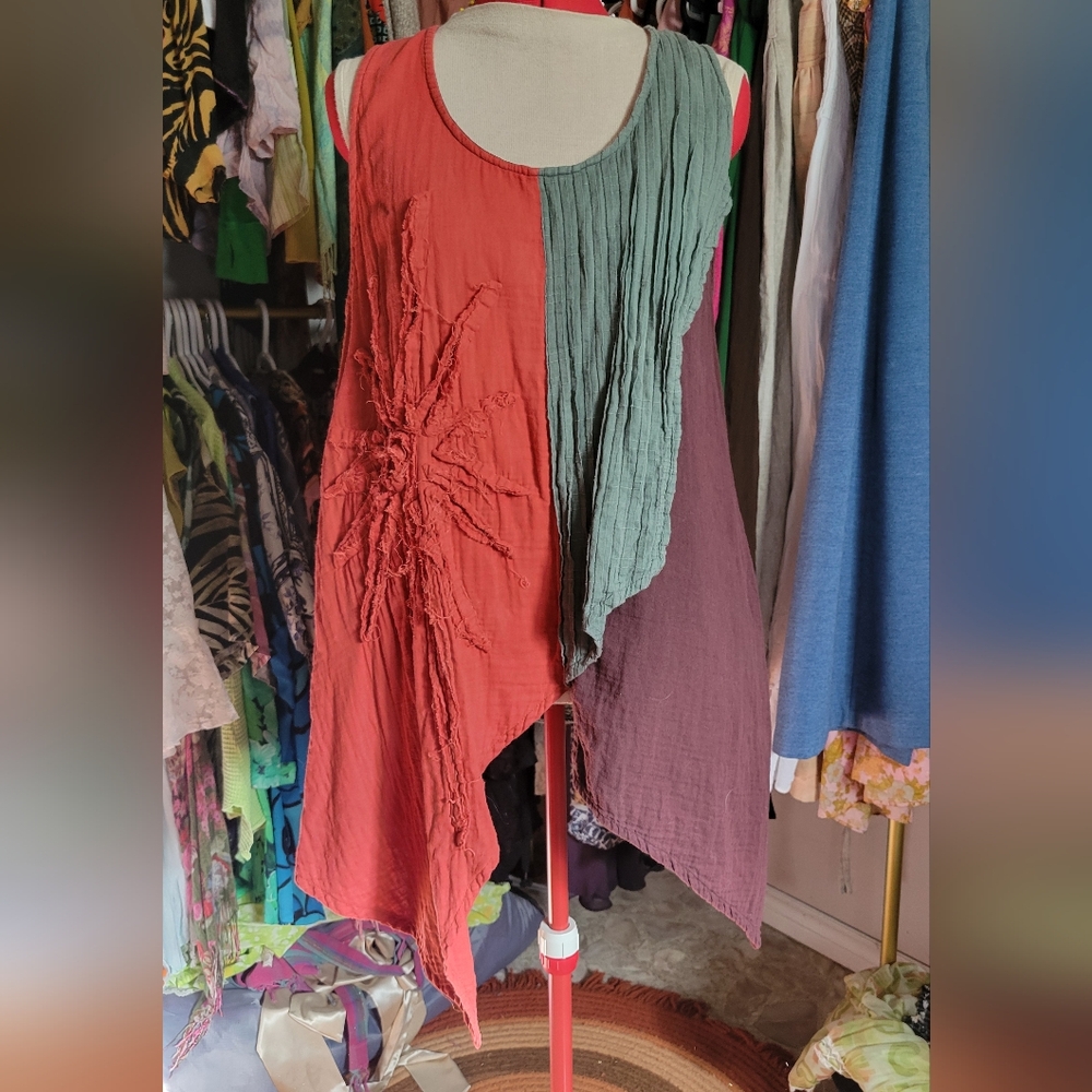 sM Sun Textured Tunic